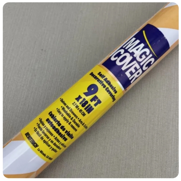 Vintage Self-Adhesive Drawer Shelf Liner / Cupboard Liner 2 count - Picture 4 of 4